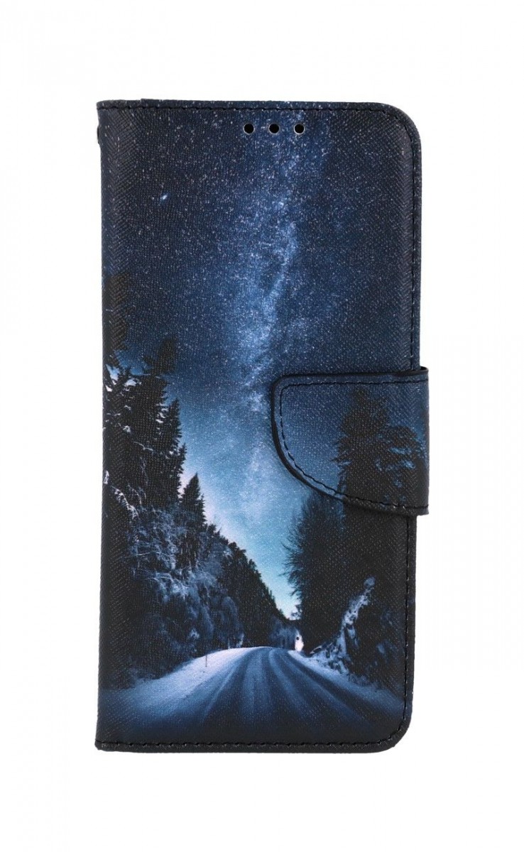 Knížkové pouzdro na Xiaomi Redmi Note 11 Zimní cesta