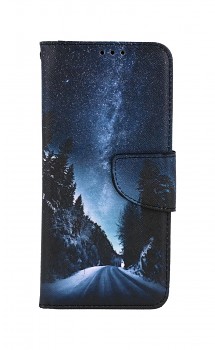 Knížkové pouzdro na Xiaomi Redmi Note 11 Zimní cesta