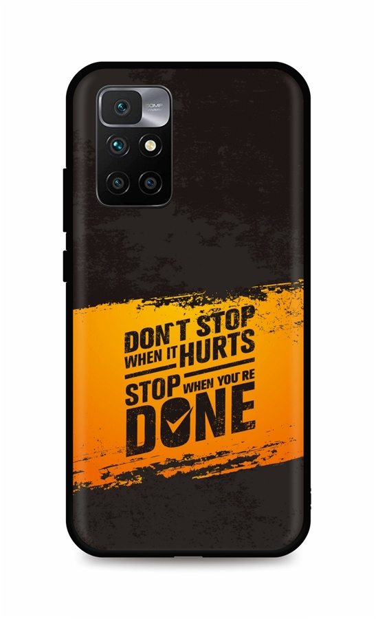 Zadní kryt DARK na Xiaomi Redmi 10 Don't Stop
