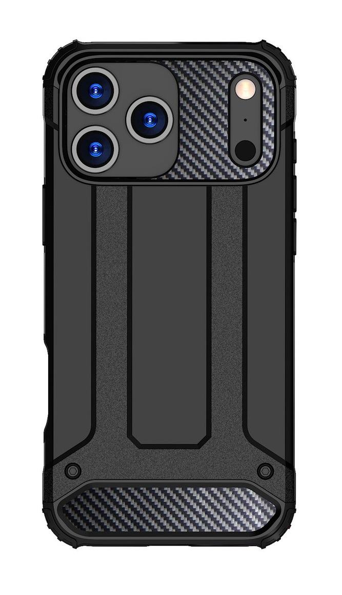 Zadní kryt pro iPhone 17 Pro Max Panzer černý