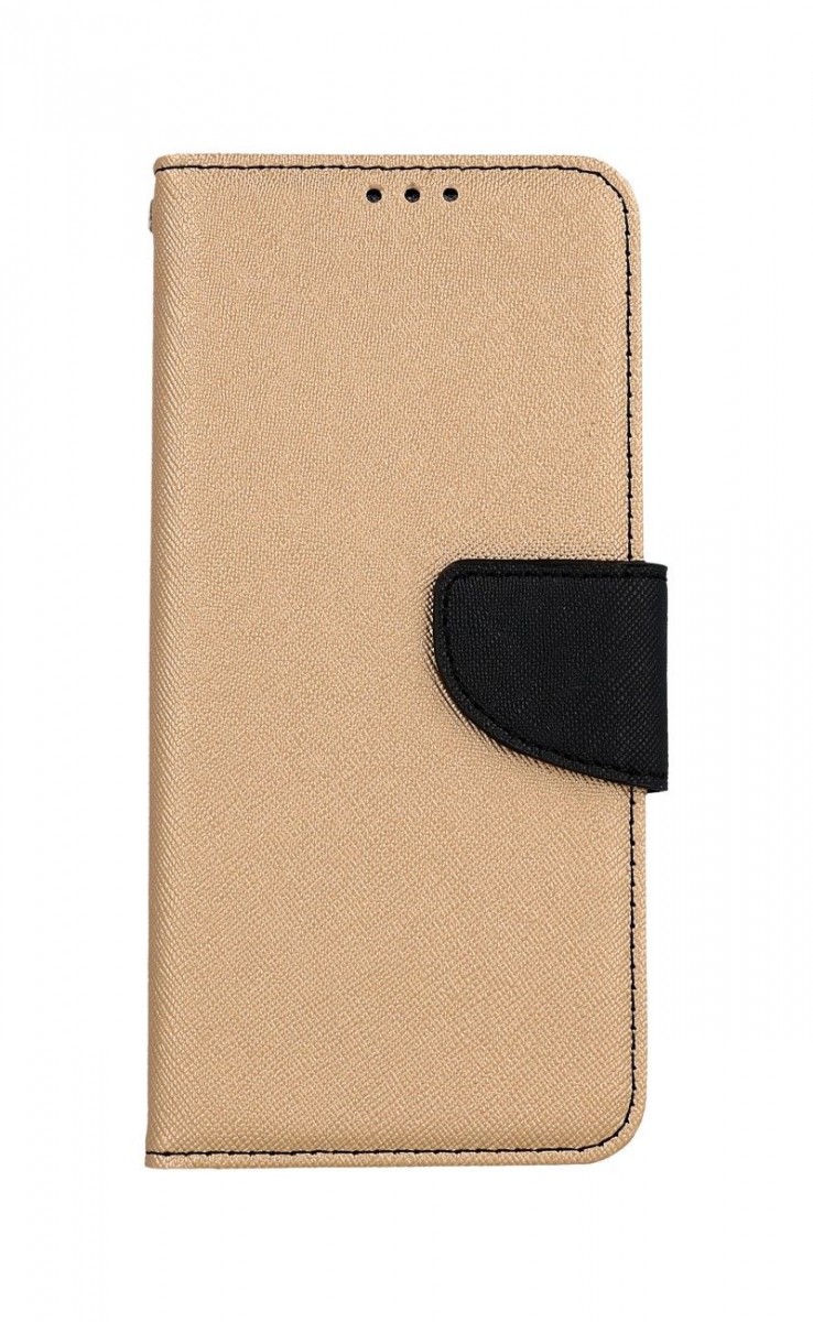 Levně Pouzdro TopQ Xiaomi Redmi Note 11 knížkové zlaté 73700 (kryt neboli obal na mobil Xiaomi Redmi Note 11)
