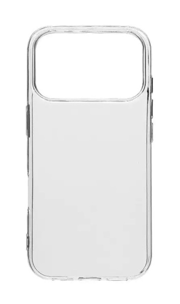 Zadní kryt Clear pro iPhone 17 Pro Max průhledný