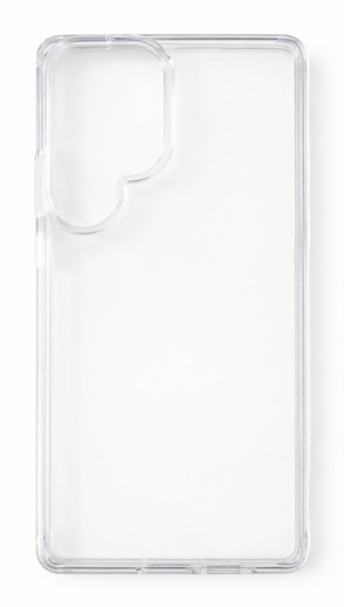 Zadní pevný kryt Super Clear Hybrid na Samsung S25 Ultra průhledný