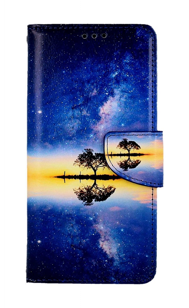 Knížkové pouzdro na Xiaomi Redmi 9 Noční obloha
