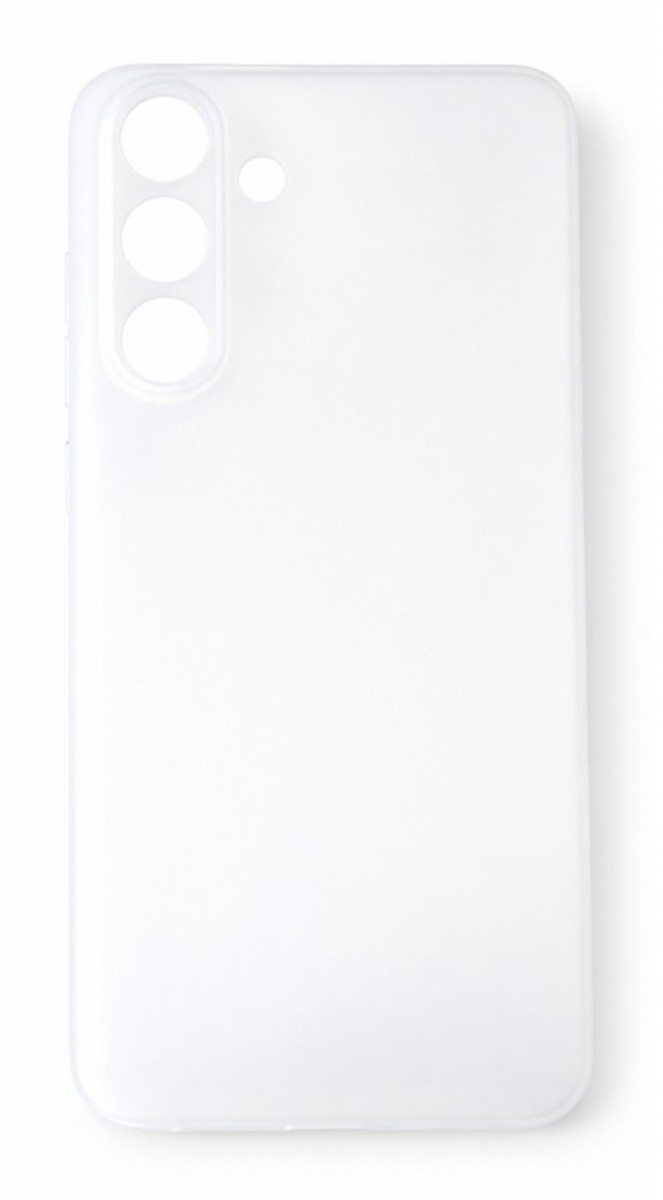 Levně Kryt TopQ Samsung S25 FE průhledný matný ultratenký 0,5 mm 173712 (pouzdro neboli obal na mobil Samsung S25 FE)