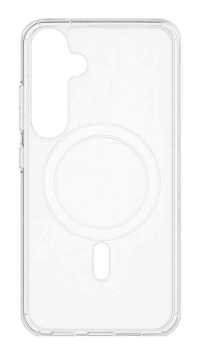 Zadní pevný kryt Clear Magnetic na Samsung A56 průhledný