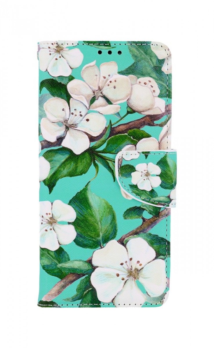 Levně Pouzdro TopQ Xiaomi Redmi Note 11 Pro knížkové Malované květy 73722 (obal neboli kryt na mobil Xiaomi Redmi Note 11 Pro)