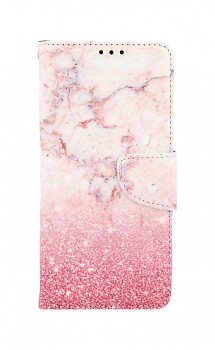 Knížkové pouzdro na Xiaomi Redmi Note 11 Pro Růžový mramor