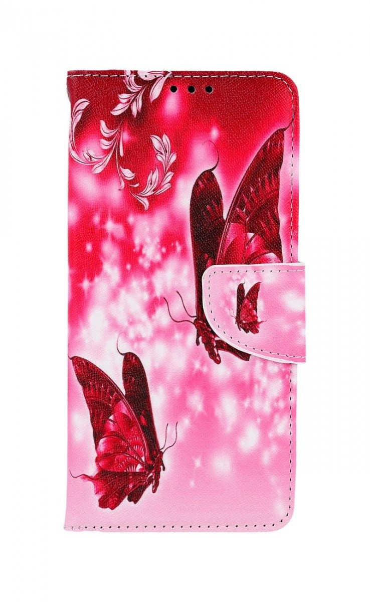 Levně Pouzdro TopQ Xiaomi Redmi Note 11 Pro knížkové Zamilovaní motýlci 73735 (obal neboli kryt na mobil Xiaomi Redmi Note 11 Pro)