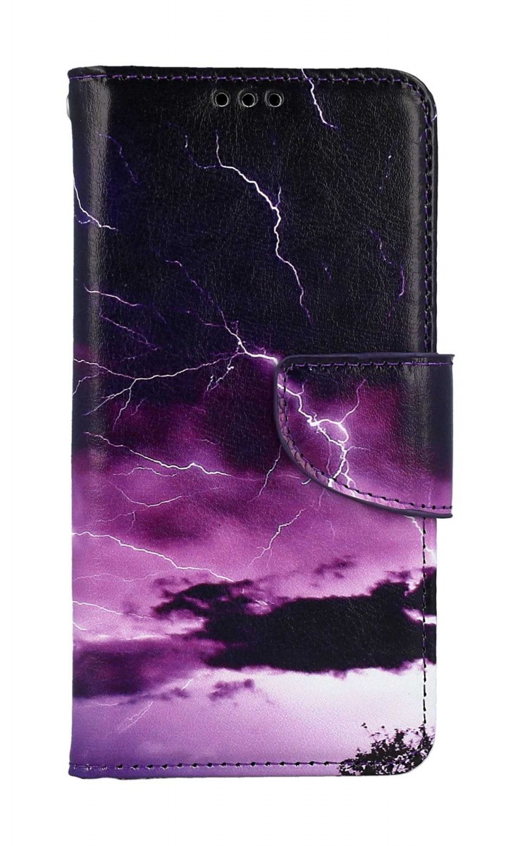 Knížkové pouzdro na iPhone 11 Bouřka