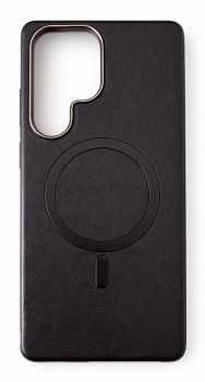 Zadní pevný kryt Gentleman Magnetic na Samsung S25 Ultra černý