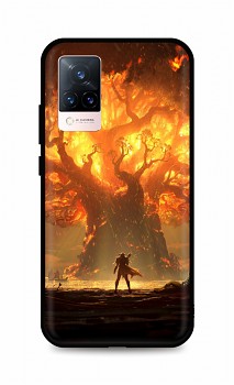 Zadní silikonový kryt DARK na Vivo V21 5G Warcraft