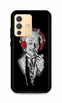 Zadní silikonový kryt DARK na Vivo V23 5G Albert Einstein