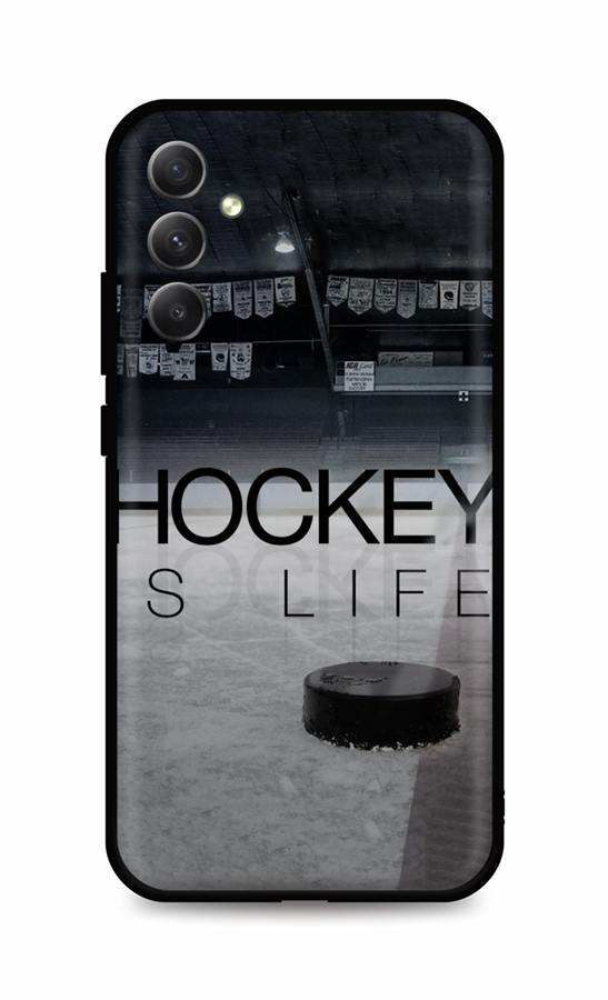 Levně Kryt TopQ Samsung A34 Hockey Is Life 93809 (pouzdro neboli obal na mobil Samsung A34)