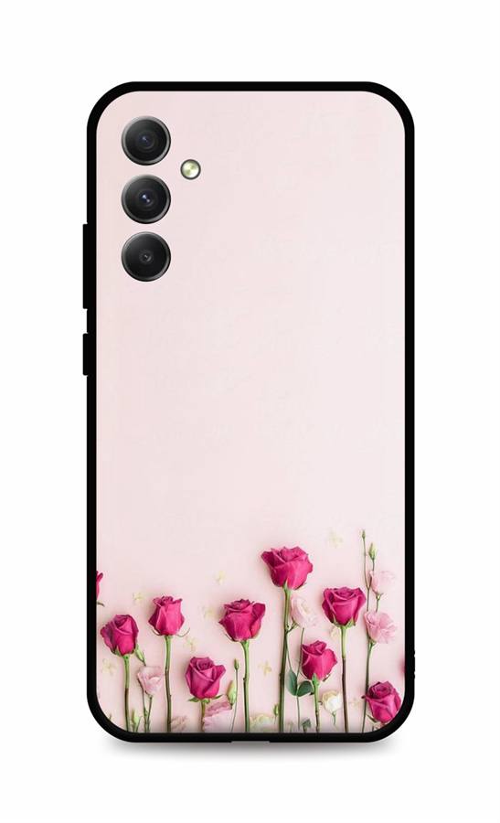 Levně Kryt TopQ Samsung A34 Roses 93810 (pouzdro neboli obal na mobil Samsung A34)
