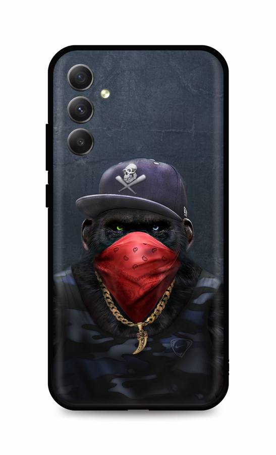 Levně Kryt TopQ Samsung A34 Monkey Gangster 93813 (pouzdro neboli obal na mobil Samsung A34)