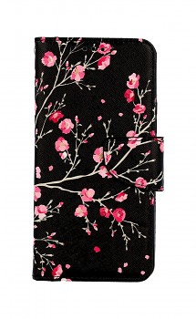 Knížkové pouzdro na Samsung A53 5G Noční květy