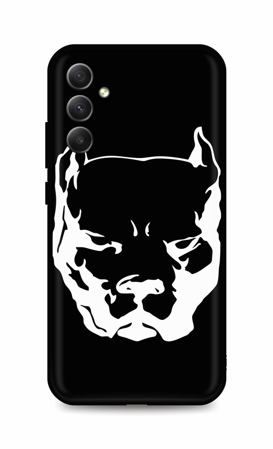 Zadní kryt DARK na Samsung A34 Pitbull