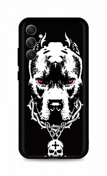 Zadní kryt DARK na Samsung A34 Fighting Dog