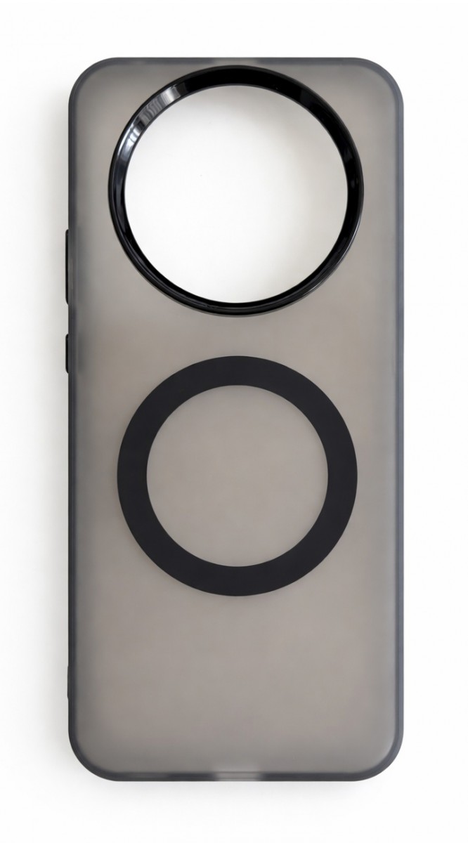 Zadní kryt MagCandy na Honor Magic8 Lite 5G průhledný černý