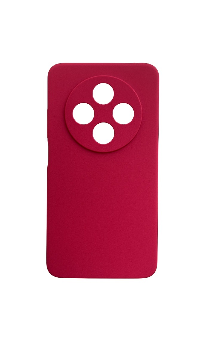Levně Zadní kryt Silicone Lite pro Xiaomi Redmi 14C vínový