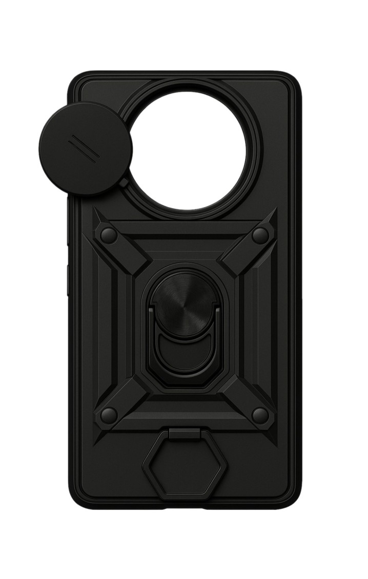 Levně Ultra odolný zadní kryt Armor Lens pro Xiaomi Redmi 14C černý