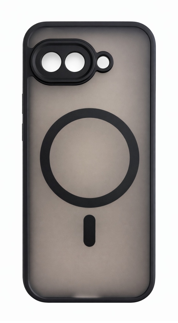 Kryt TopQ Google Pixel 9a průhledný černý 173858 (pouzdro neboli obal na mobil Google Pixel 9a)