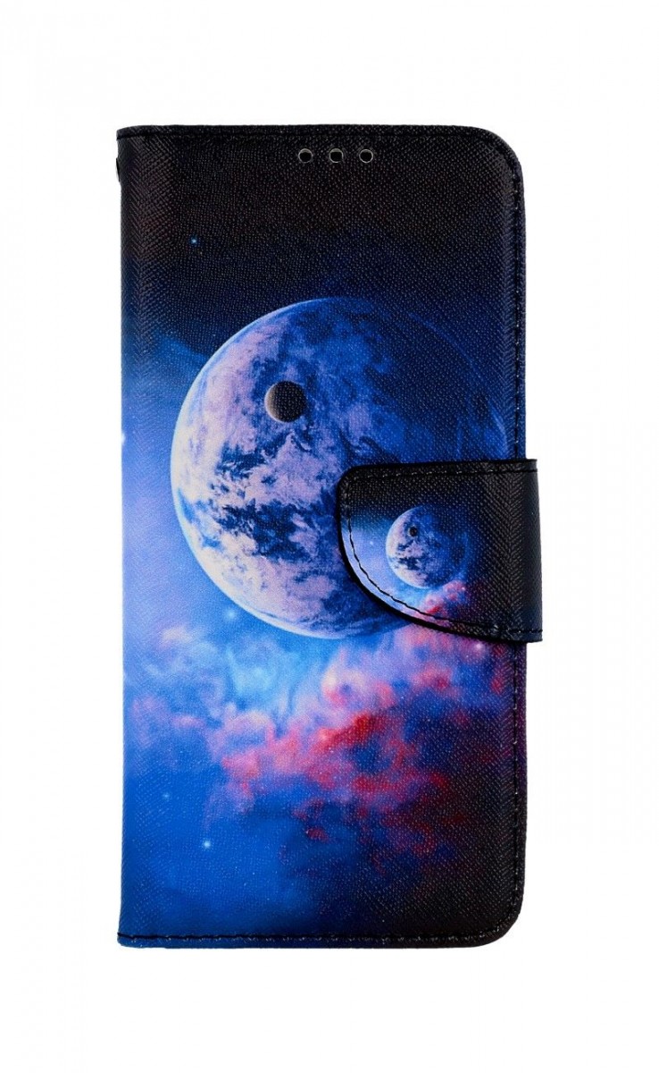 Levně Pouzdro TopQ Vivo V23 5G knížkové Planeta 73860 (kryt neboli obal na mobil Vivo V23 5G)