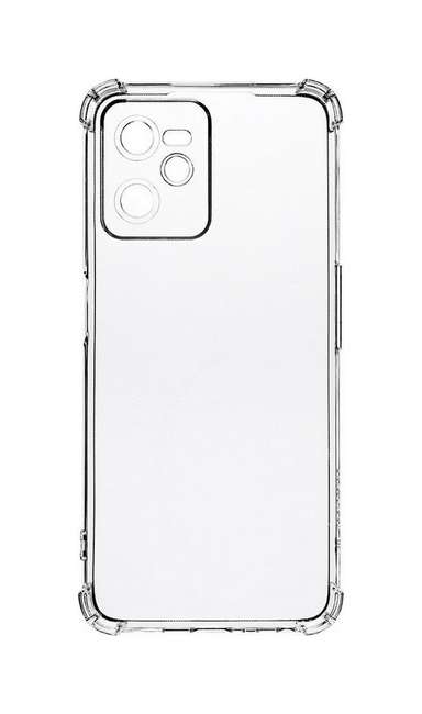 Zadní silikonový kryt Tactical Plyo na Realme C35 průhledný