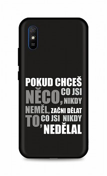 Zadní kryt DARK na Xiaomi Redmi 9A Moto