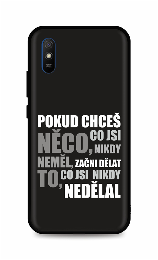 Zadní kryt DARK na Xiaomi Redmi 9A Moto