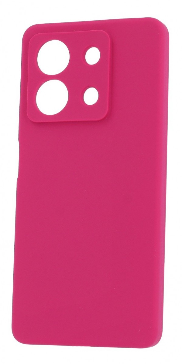 Levně Zadní kryt Silicone Lite pro Xiaomi Redmi Note 13 5G malinový