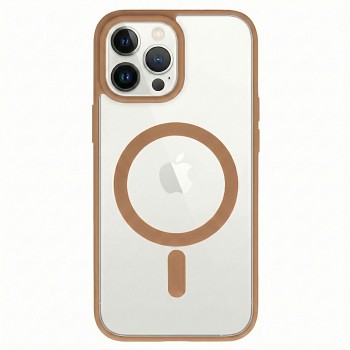 Zadní kryt Acrylic Color Magsafe pro iPhone 12 Pro titanium