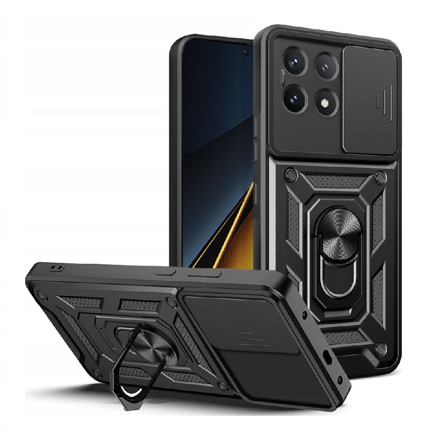 Kryt Armor Lens TopQ Xiaomi Poco X6 Pro 5G ultra odolný černý 123923 pouzdra a kryty na mobilní telefony od výrobce TopQ Kryt Armor Lens TopQ Xiaomi Poco X6 Pro 5G ultra odolný černý 123923