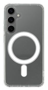 Zadní kryt Acrylic Magsafe pro Samsung S25 transparentní