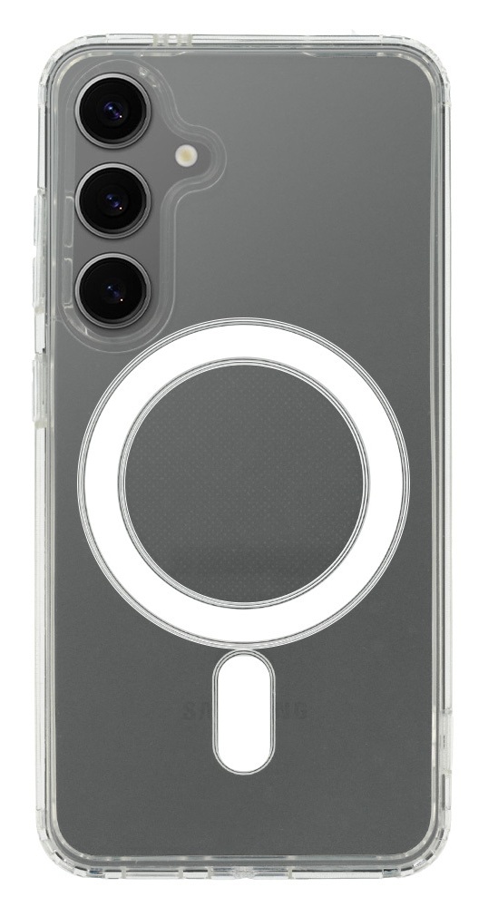 Zadní kryt Acrylic Magsafe pro Samsung S25 transparentní