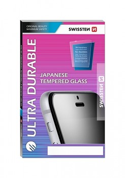 Sklo swissten ultra durable 3d full glue glass huawei p20 lite bílé