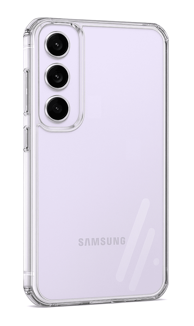 Levně Zadní kryt Antishock pro Samsung S25 průhledný