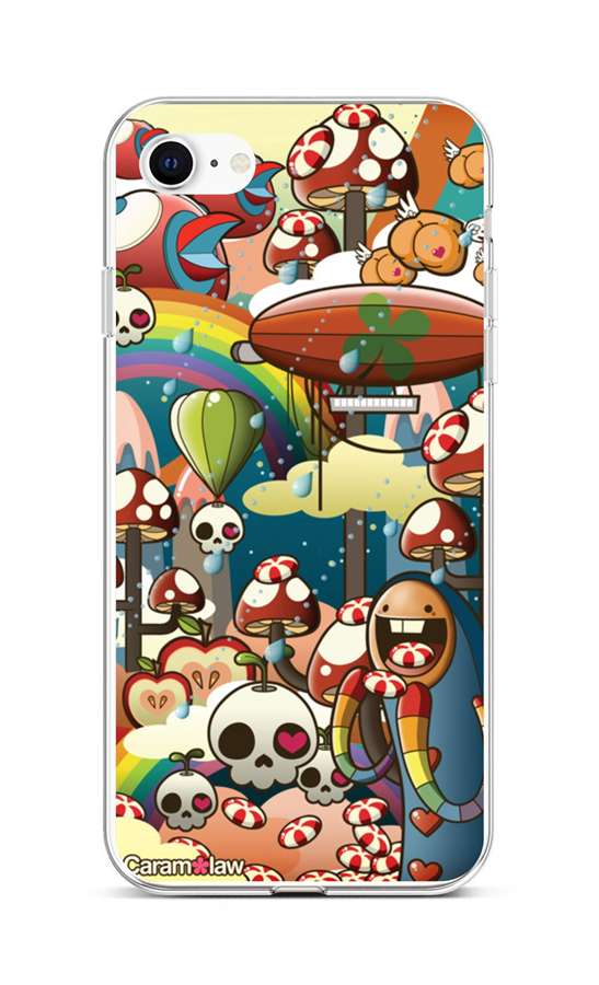 Levně Kryt TopQ iPhone SE 2022 silikon Caram Law 2 73945 (pouzdro neboli obal na mobil iPhone SE 2022)