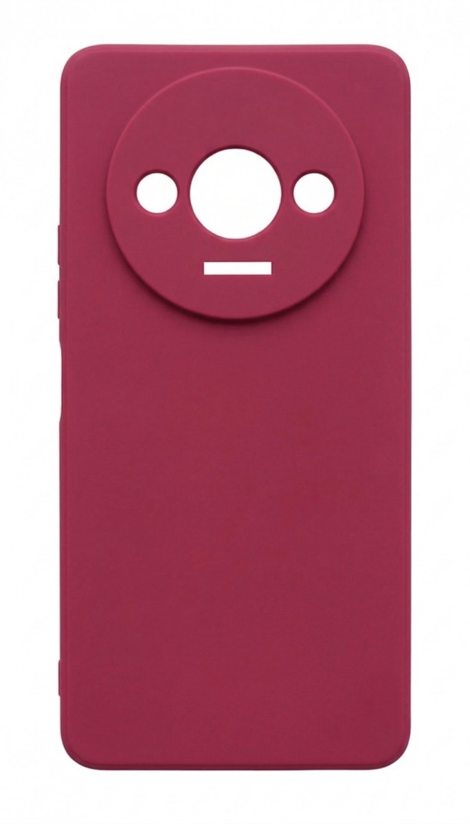 Levně Zadní kryt Silicone Lite pro Xiaomi Redmi A3 malinový