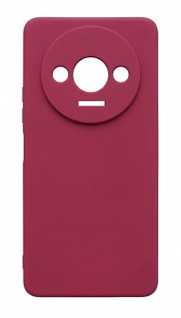 Zadní kryt Silicone Lite pro Xiaomi Redmi A3 malinový