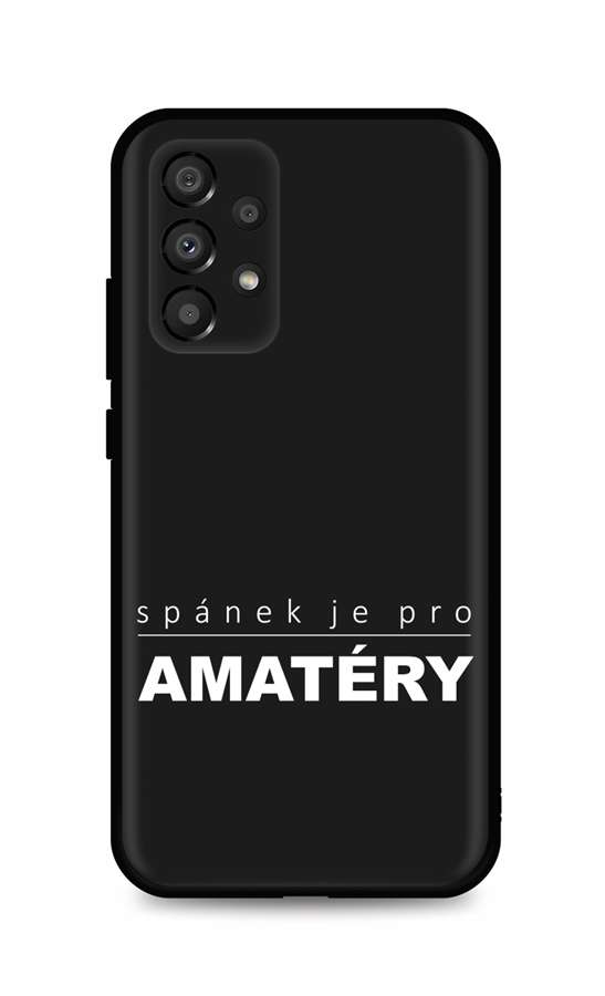 Levně Kryt TopQ Samsung A33 5G silikon Bez spánku 74012 (pouzdro neboli obal na mobil Samsung A33 5G)