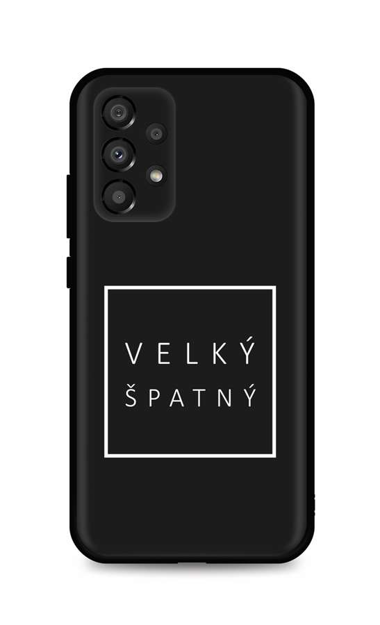 Zadní silikonový kryt DARK na Samsung A33 5G Velký špatný