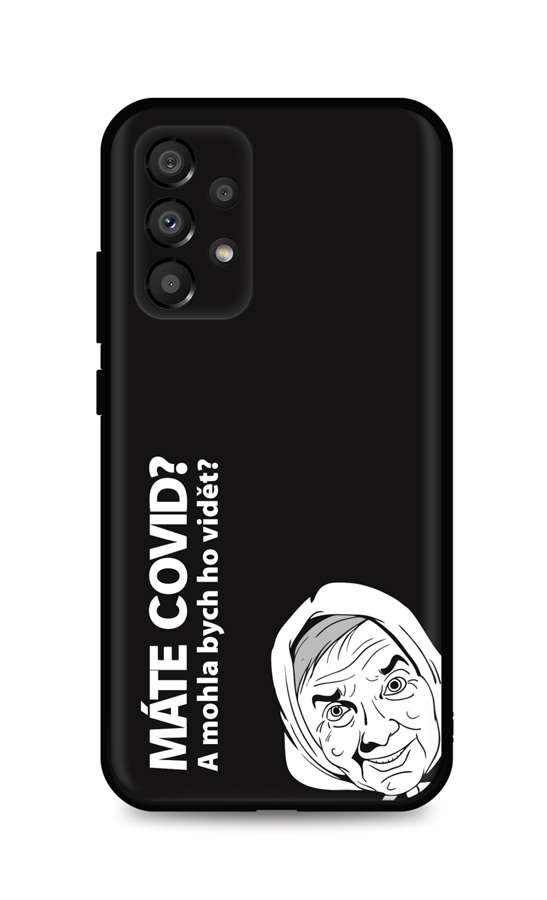 Zadní silikonový kryt DARK na Samsung A33 5G Můžu ho vidět?