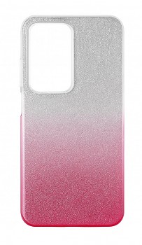 Zadní pevný kryt na Xiaomi Redmi 15C glitter stříbrno-růžový