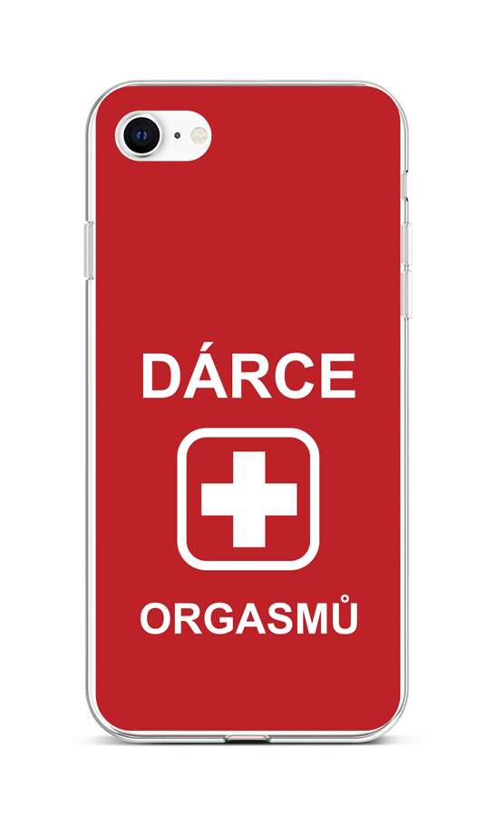 Kryt TopQ iPhone SE 2022 silikon Dárce 74037 (pouzdro neboli obal na mobil iPhone SE 2022)