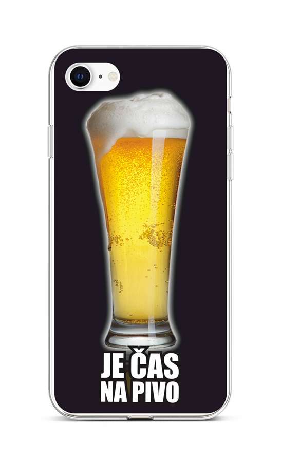 Kryt TopQ iPhone SE 2022 silikon Pivo 74039 (pouzdro neboli obal na mobil iPhone SE 2022)