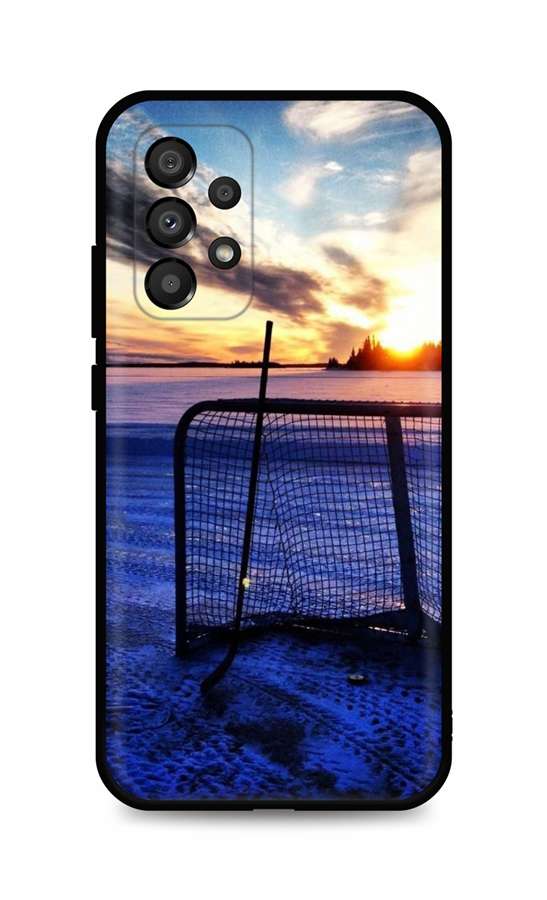 Levně Kryt TopQ Samsung A33 5G silikon Hockey Sunset 74057 (pouzdro neboli obal na mobil Samsung A33 5G)
