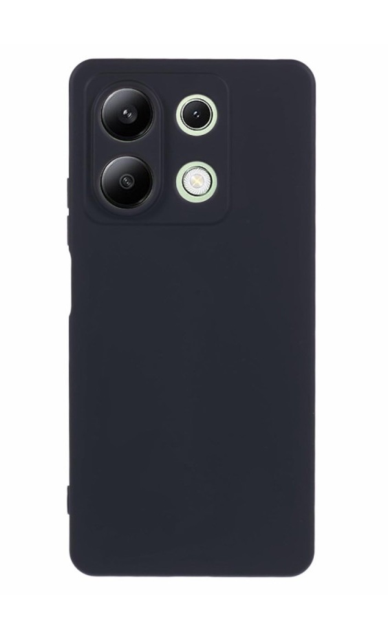Levně Silicone Lite case pro Xiaomi Redmi Note 13 4G černé