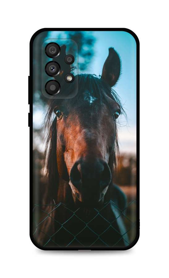 Zadní silikonový kryt DARK na Samsung A33 5G Horse